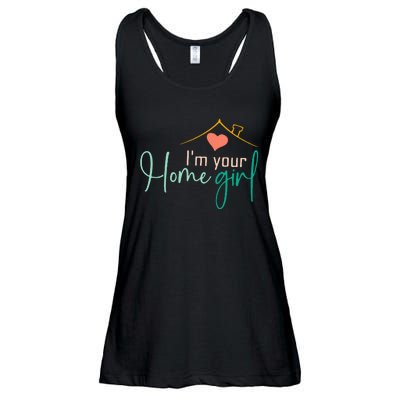 IM Your Home Girl Funny Real.Tor Job Real Estate Agent Ladies Essential Flowy Tank