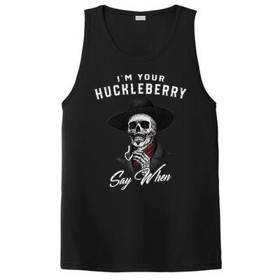 I'm Your Huckleberry Say When  PosiCharge Competitor Tank