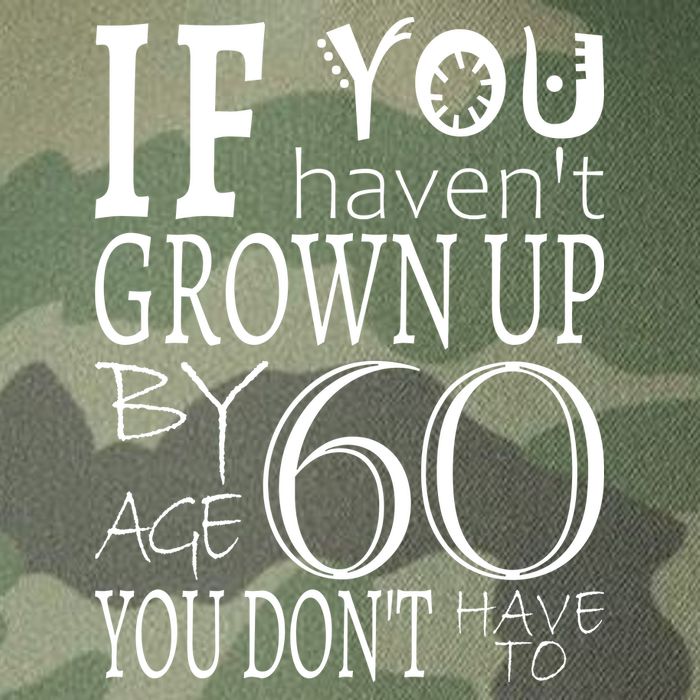 If You Haven't Grown Up By Age 60 Legacy Tie Dye Trucker Hat