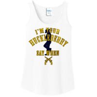 IM YouRe Huckleberry Say When S Ladies Essential Tank