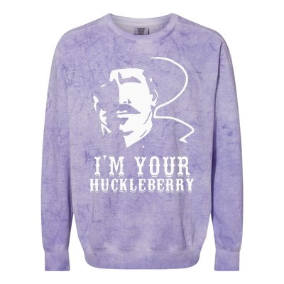 IM Your Huckleberry IM Your Huckleberry Colorblast Crewneck Sweatshirt