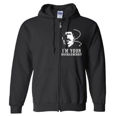 IM Your Huckleberry IM Your Huckleberry Full Zip Hoodie