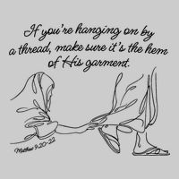 If YouRe Hanging On By A Thread Make Sure Its The Hem Tie-Dye T-Shirt