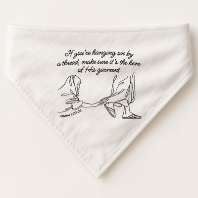 If YouRe Hanging On By A Thread Make Sure Its The Hem USA-Made Doggie Bandana