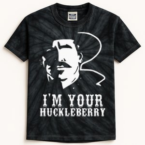 Im Your Huckleberry Cowboy Quote And Funny Sayings Kids Tie-Dye T-Shirt