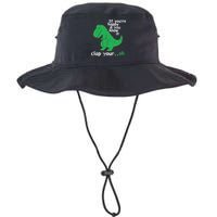 If You're Happy And You Know It Clap Your Oh TRex Dino Bucket Hat
