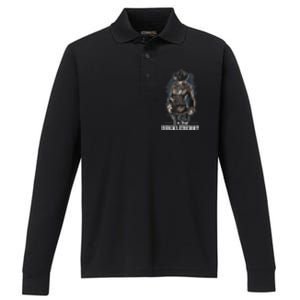 I'm Your Huckleberry Mother's Day Gifts For Mom Performance Long Sleeve Polo