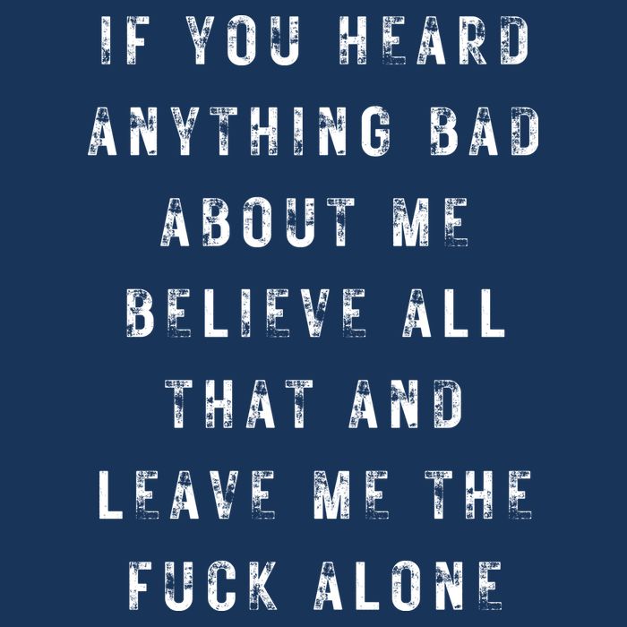 If You Heard Anything Bad About Me Flatbill Hat