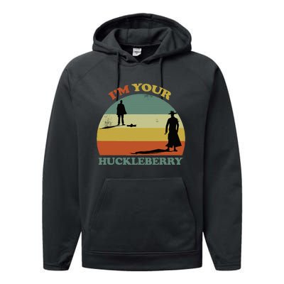 Im Your Huckleberry Im Your Huckleberry Performance Fleece Hoodie