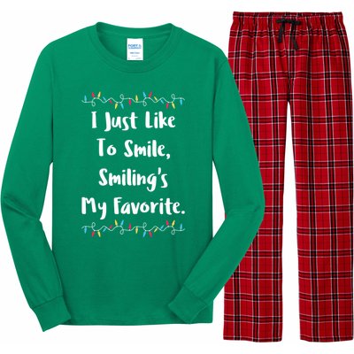 Is Your House On Fire Clark Funny Sayings Christmas Long Sleeve Pajama Set