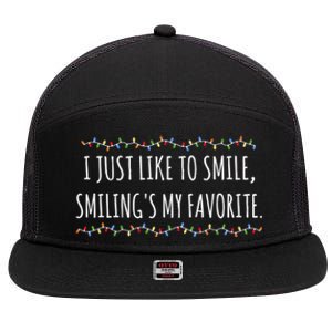 Is Your House On Fire Clark Funny Sayings Christmas 7 Panel Mesh Trucker Snapback Hat