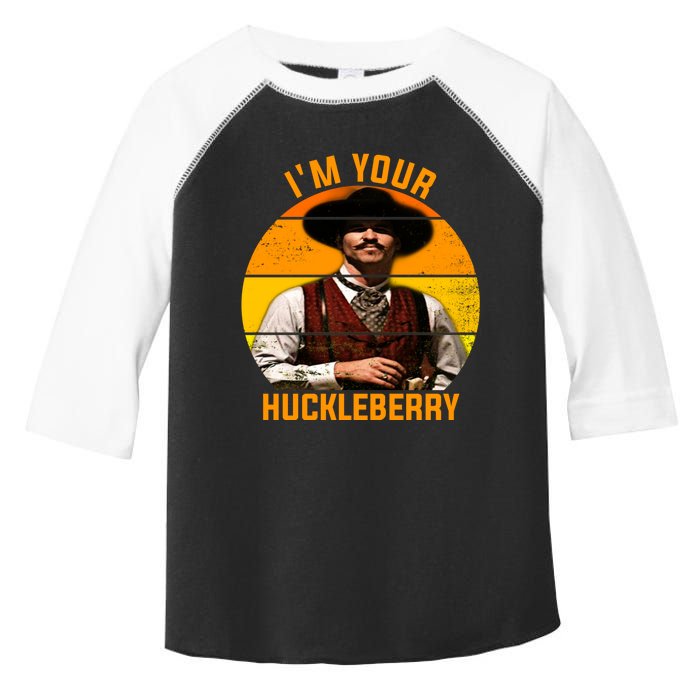 I'm Your Huckleberry Tombstone Toddler Fine Jersey T-Shirt