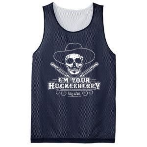 Im Your Huckleberry Say When Mesh Reversible Basketball Jersey Tank