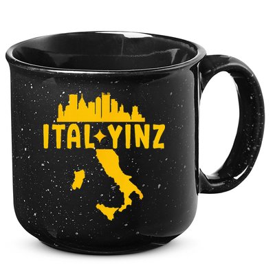 Ital Yinz Italian Pittsburgher 15oz Campfire Ceramic Mug