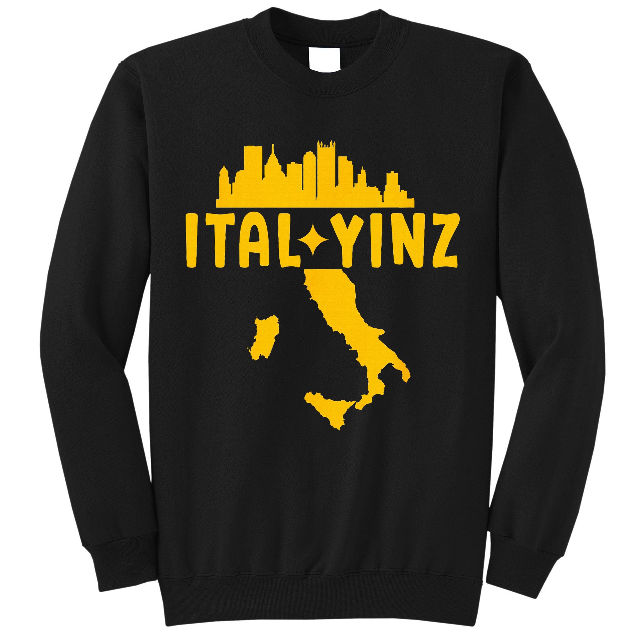 Ital Yinz Italian Pittsburgher Tall Sweatshirt