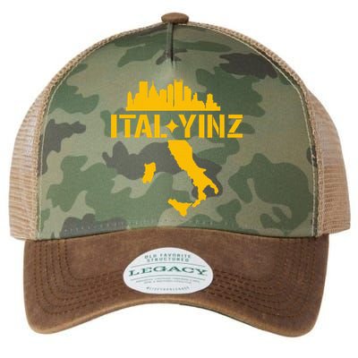 Ital Yinz Italian Pittsburgher Legacy Tie Dye Trucker Hat