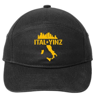 Ital Yinz Italian Pittsburgher 7-Panel Snapback Hat