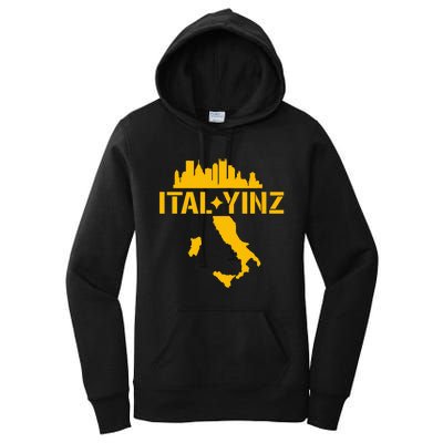 Ital Yinz Italian Pittsburgher Women's Pullover Hoodie