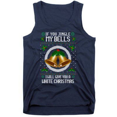 If You Jingle My Bells Ugly Christmas Tank Top