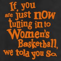 If You Just Now Tuning Into Basketball We Told You So Microfiber Hand Towel