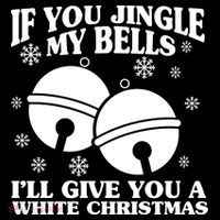 If You Jingle My Bells I'll Give You A White Christmas Funny 16 in Basic Backpack