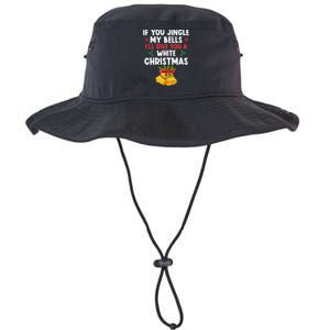 If You Jingle My Bells ILl Give You A White Christmas Pjs Gift Legacy Cool Fit Booney Bucket Hat