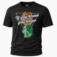 If You Know You Know Upside Down Pineapple Swinger Gift Cooling Performance Crew T-Shirt