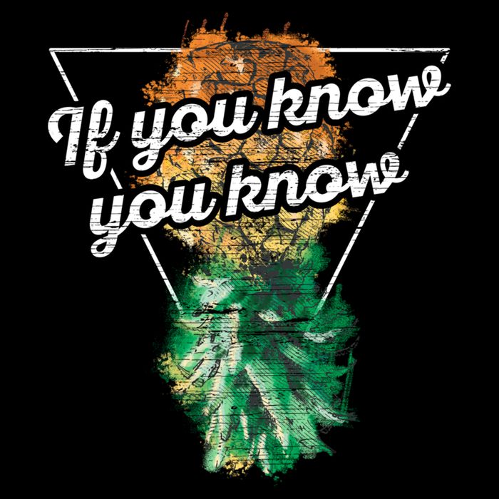 If You Know You Know Upside Down Pineapple Swinger Gift Cooling Performance Crew T-Shirt