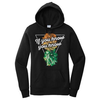 If You Know You Know Upside Down Pineapple Swinger Gift Women's Pullover Hoodie