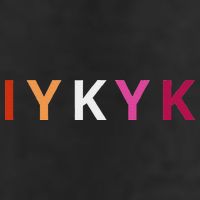 If You Know. Iykyk. Lesbian Pride Discreet Lgbtq Lgbtqia+ 7 Panel Mesh Trucker Snapback Hat
