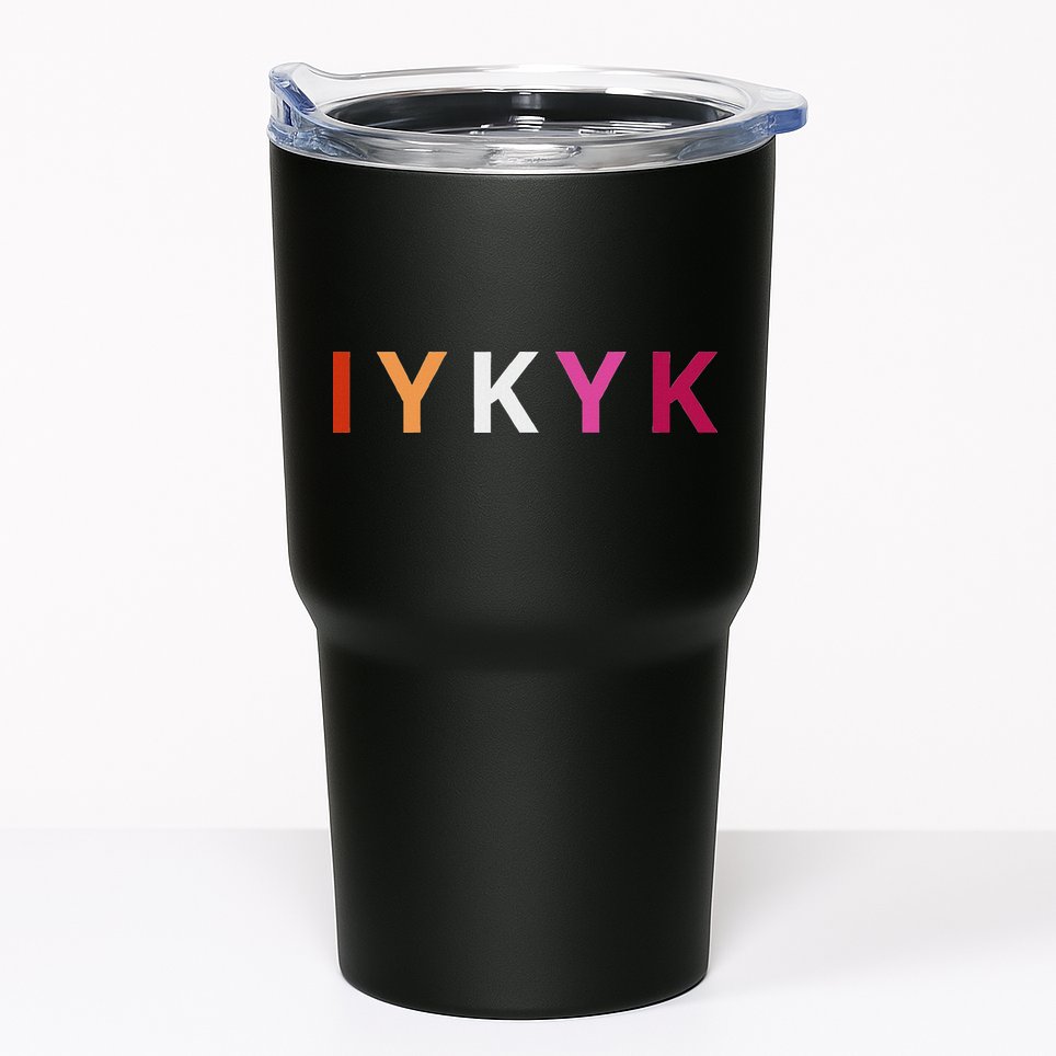If You Know. Iykyk. Lesbian Pride Discreet Lgbtq Lgbtqia+ Tumbler