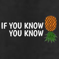If You Know Swinging Upside Down Pineapple Cool Gift Adult Drive Performance Visor