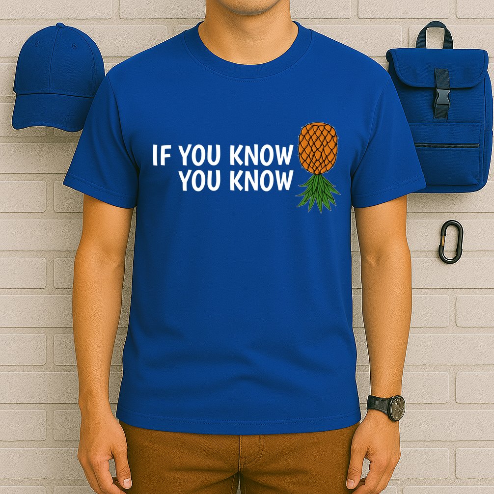 If You Know Swinging Upside Down Pineapple Cool Gift T-Shirt