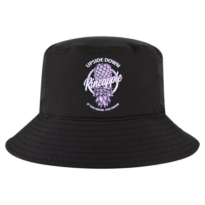 If You Know You Know Upside Down Pineapple Gift Cool Comfort Performance Bucket Hat