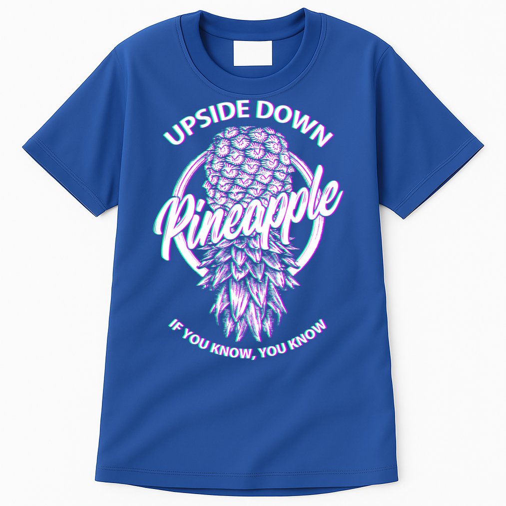 If You Know You Know Upside Down Pineapple Gift Tall T-Shirt