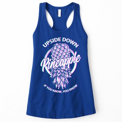 If You Know You Know Upside Down Pineapple Gift Womens Tank Top