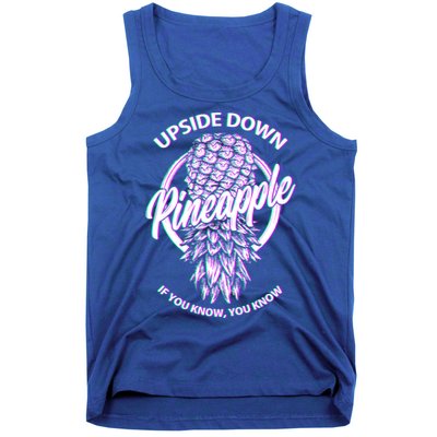 If You Know You Know Upside Down Pineapple Gift Tank Top