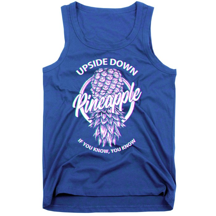 If You Know You Know Upside Down Pineapple Gift Tank Top