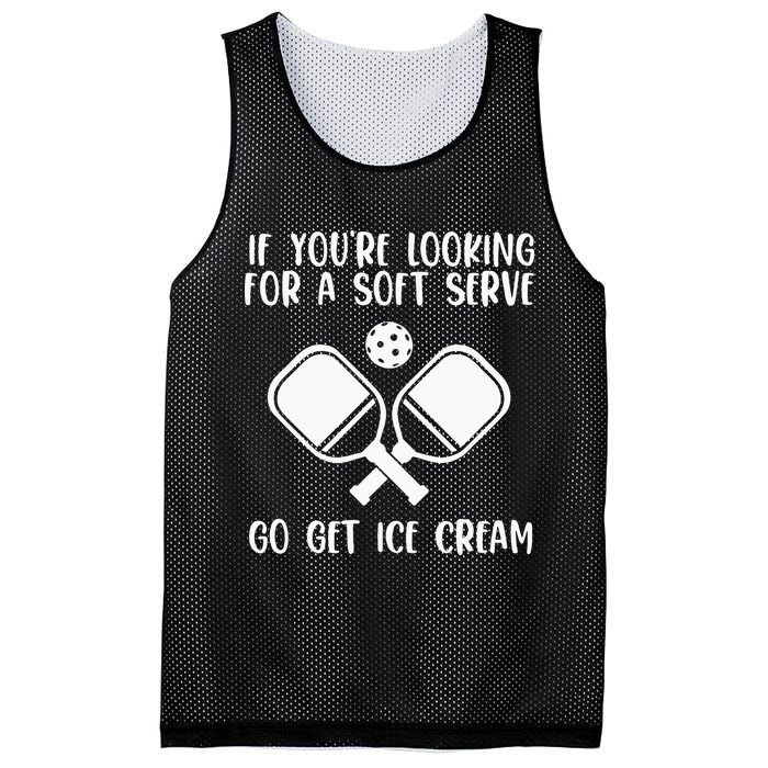 If You're Looking For A Soft Serve Go Get Ice Cream Mesh Reversible Basketball Jersey Tank