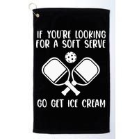 If You're Looking For A Soft Serve Go Get Ice Cream Golf Towel