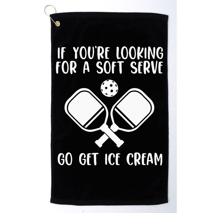 If You're Looking For A Soft Serve Go Get Ice Cream Golf Towel