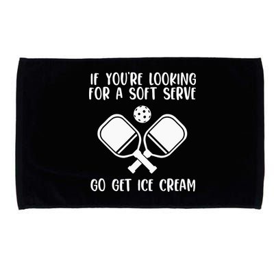 If You're Looking For A Soft Serve Go Get Ice Cream Microfiber Hand Towel