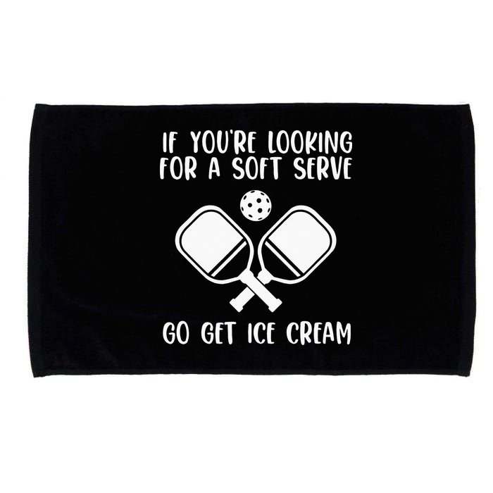 If You're Looking For A Soft Serve Go Get Ice Cream Microfiber Hand Towel