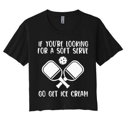 If You're Looking For A Soft Serve Go Get Ice Cream Crop Top