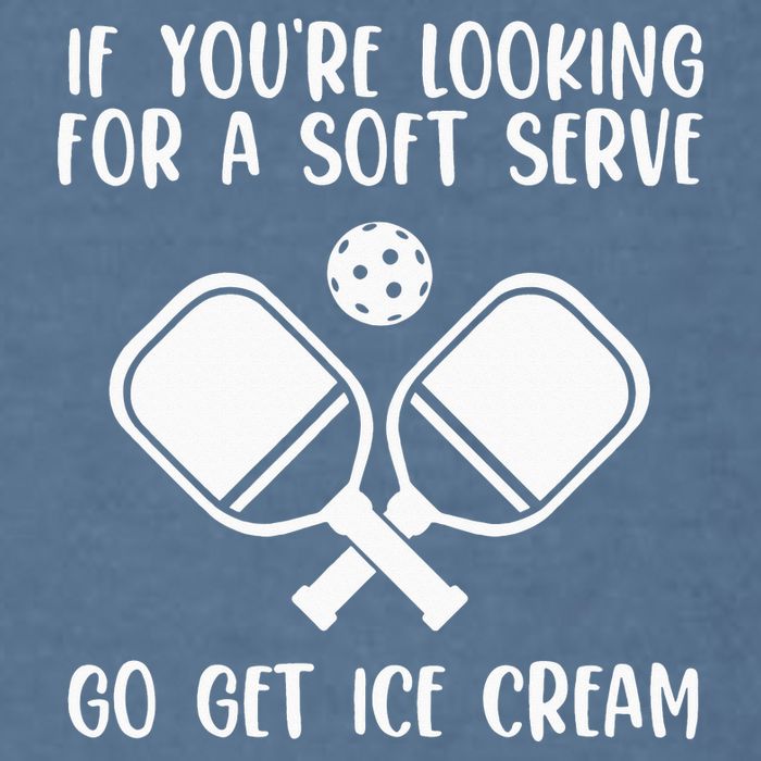 If You're Looking For A Soft Serve Go Get Ice Cream Garment-Dyed Sweatshirt