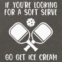 If You're Looking For A Soft Serve Go Get Ice Cream Cotton Canvas Backpack