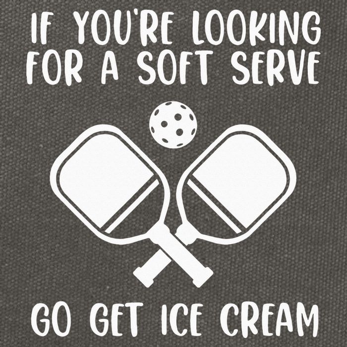 If You're Looking For A Soft Serve Go Get Ice Cream Cotton Canvas Backpack