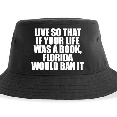 If Your Life Was A Book Florida Would Ban It Sustainable Bucket Hat