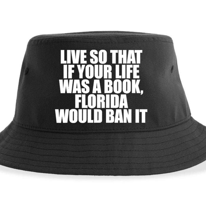 If Your Life Was A Book Florida Would Ban It Sustainable Bucket Hat