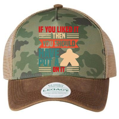 If You Liked It Board Game Board Gamer Tabletop Legacy Tie Dye Trucker Hat